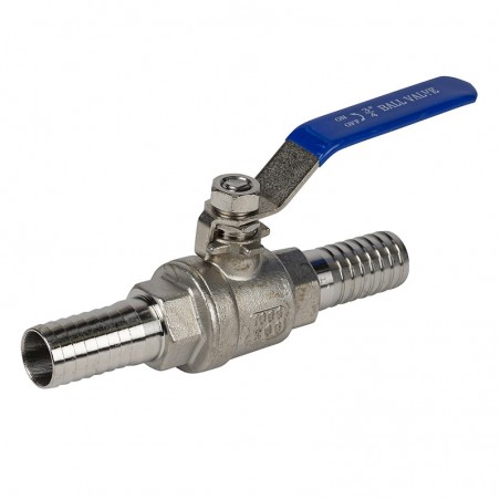 Valve bille inox 3/4 ins - Extraction eau de bouleau Valve bille inox 3/4 ins - Extraction eau de bouleau