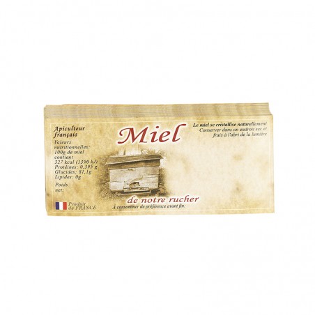 Etiquette rectangle de notre rucher en vente | Obee Shop Etiquette rectangle de notre rucher en vente | Obee Shop