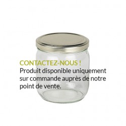 Pot verre  500 grammes  TO82